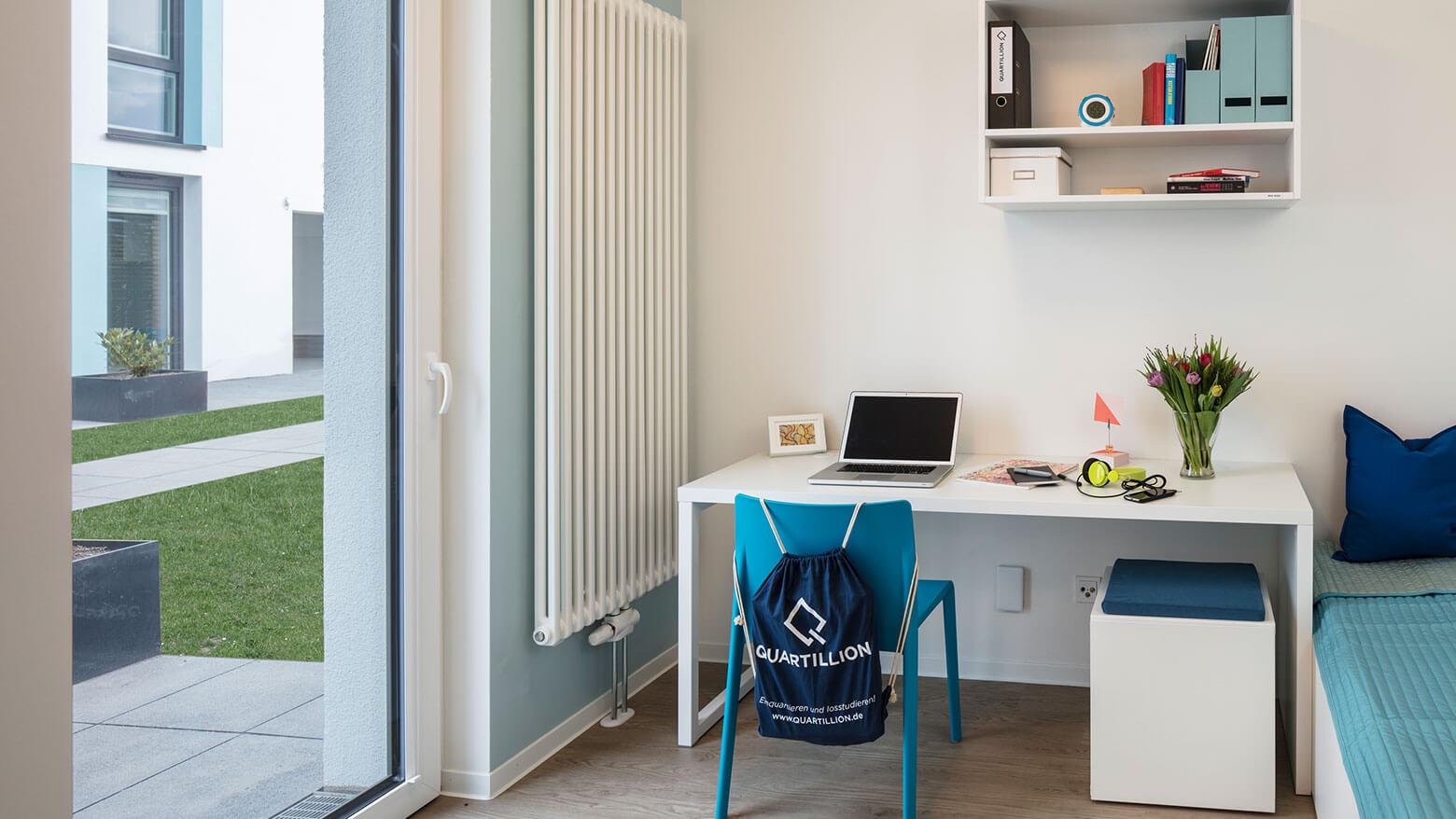 Modern furnished student apartment in Quartillion Cologne